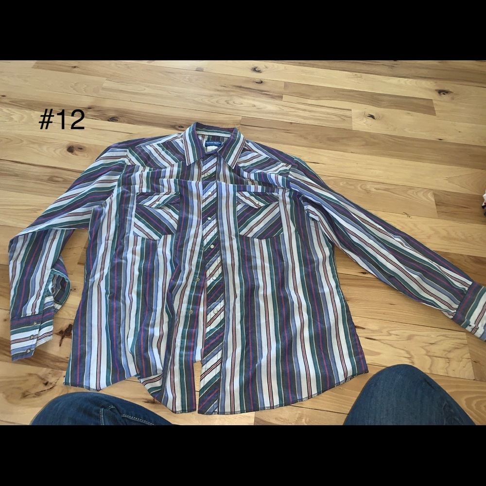 Vintage wrangler button down